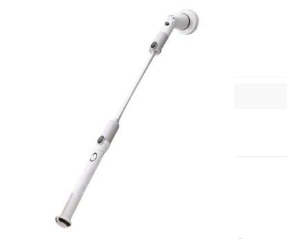 Multifunctional electric cleaning brush with five brush heads for versatile cleaning