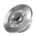 Aluminium alloy underwater garden lamp with RGB, warm white, and pure white lighting options