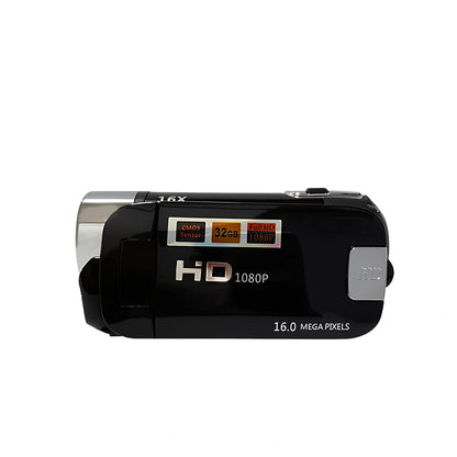 16 million pixel HD digital camera with 2.7-inch LCD screen showing image preview