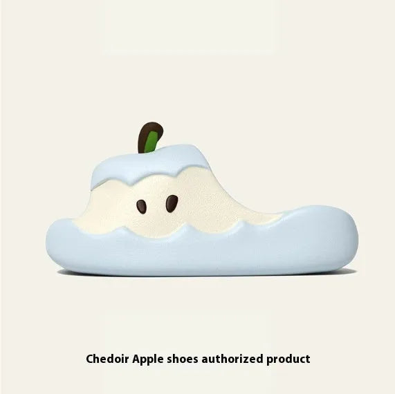 Cartoon fruit print flip flop slippers in EVA foam with colourful designs