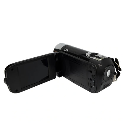 16 million pixel HD digital camera with 2.7-inch LCD screen showing image preview