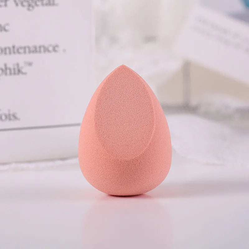 Rubycell cosmetic egg makeup sponge ball in super soft synthetic sponge, 40mm by 60mm, smear-proof for foundation blending