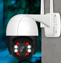 PTZ WiFi surveillance camera with dual antennas, 270° rotation, and night vision for indoor and outdoor use