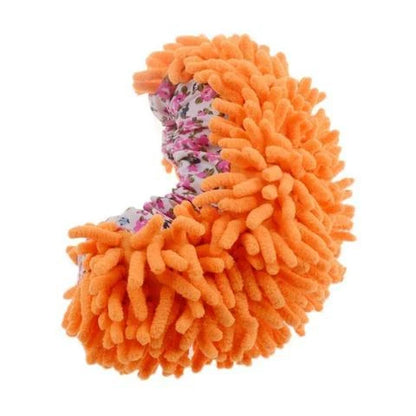 Chenille mop slippers in various colours for easy home cleaning