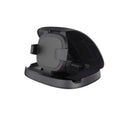 Black rotating suction cup car phone mount with universal clamp for navigation devices