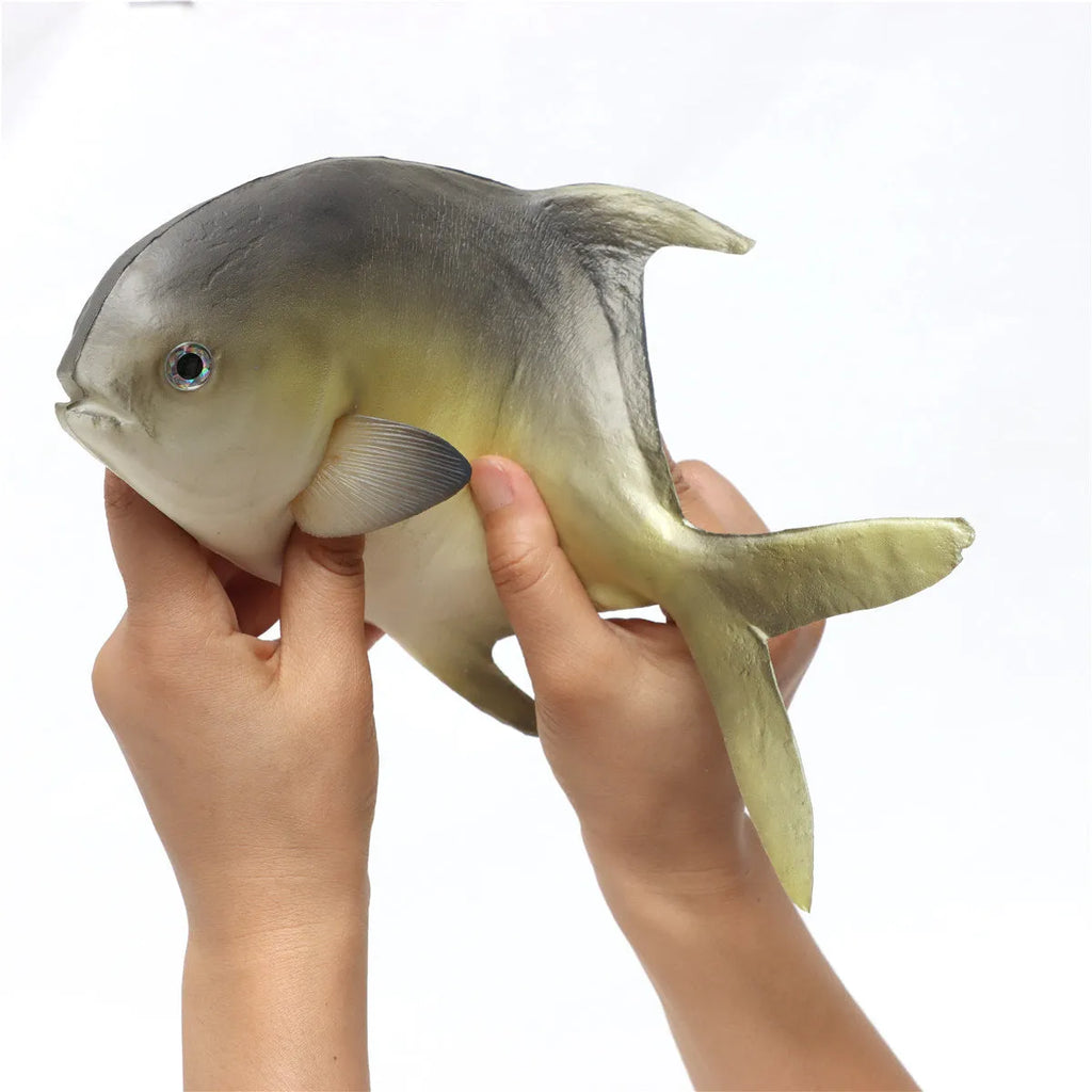 Three PU simulated fish models: Yellow-Fin Tuna, Small Tuna and Yellow Croaker ornaments