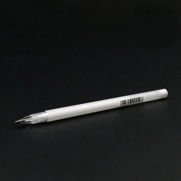Black card hand-painted highlight pen with 0.8mm tip and plastic shell
