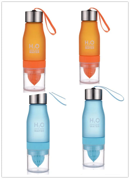 Frosted Plastic Lemon Cup in various colours, BPA-free, 650ml capacity