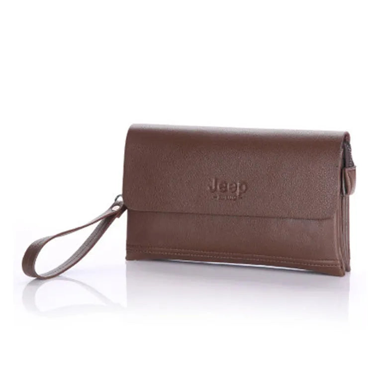 2021 Paul genuine leather man bag business hand bag men purse black colour