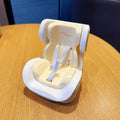 Cute cartoon car ornament doll accessory with magnetic base and air outlet clips in milk tea colour