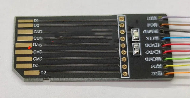 Automotive EMMC read/write tool for BMW Mercedes-Benz Audi Porsche audio maintenance