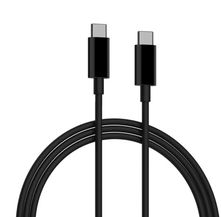 Black ZMI 65W USB-C laptop power adapter with compact design