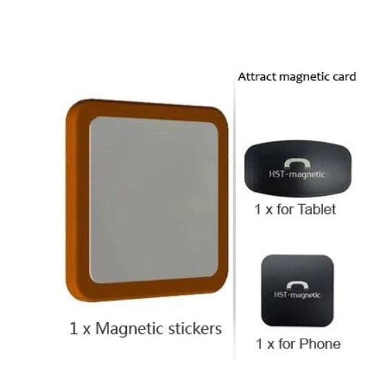 Magnetic Stickers for iPadProAir Tablet and Mobile Wall Fixing Bracket in various colours