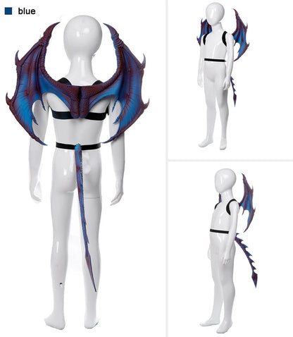 Halloween Dragon Wings Toy in assorted colours for costume parties