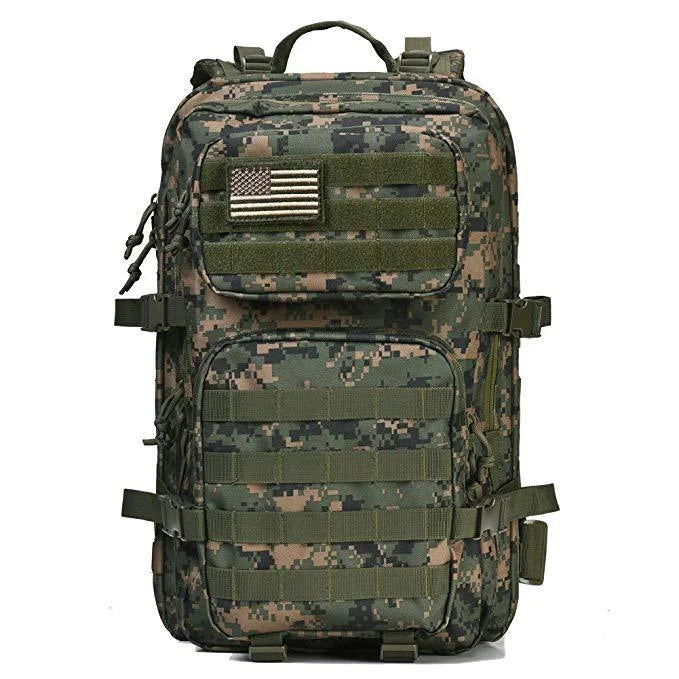 50L Tactical Outdoor Backpack with multiple compartments and MOLLE system