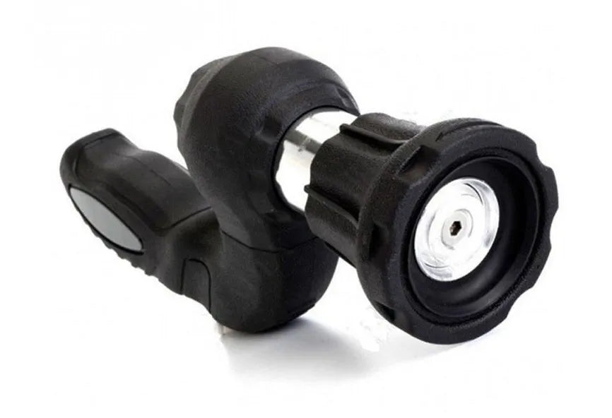 Mighty Power Hose Blaster Nozzle black with ergonomic handle and five spray settings, 23 cm length