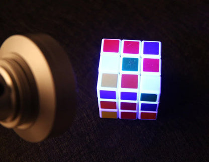 Violet fluorescent agent detection flashlight with aluminum alloy body and 5W LED