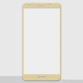 HUAWEI Mate10 mobile phone with toughened glass screen protector showing full coverage and colour options