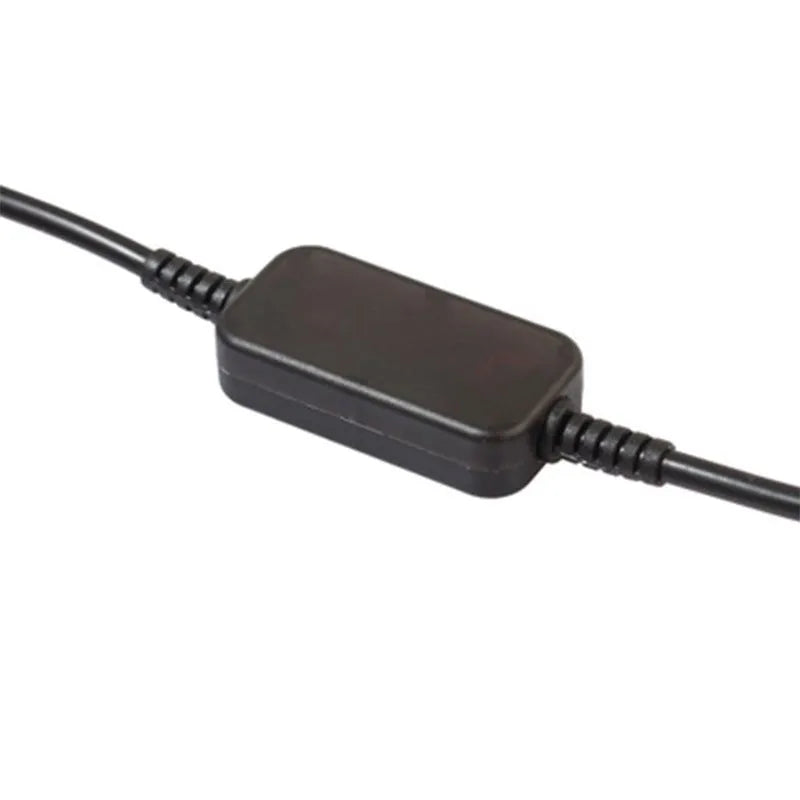 Electronic dog car cigarette lighter with USB retractable line 30cm copper wire black