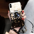 Full-colour leopard print TPU back cover phone case for iPhone and Samsung Galaxy models