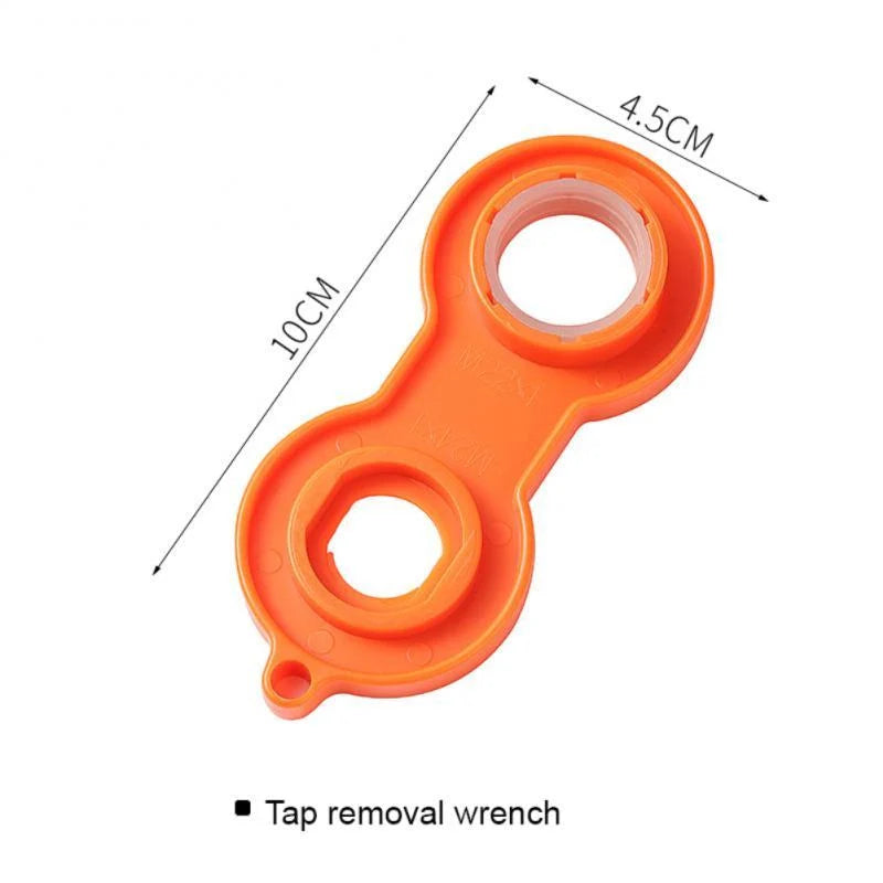 Universal Splash-proof Outer Joint Swivel Faucet with 360° rotation and dual output modes