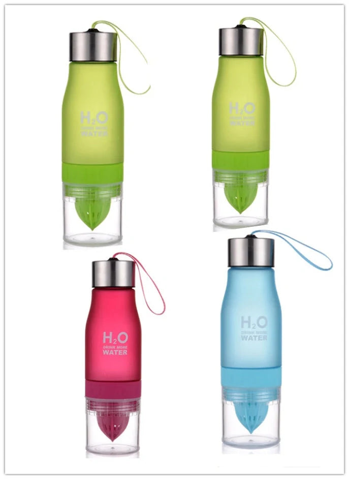 Frosted Plastic Lemon Cup in various colours, BPA-free, 650ml capacity