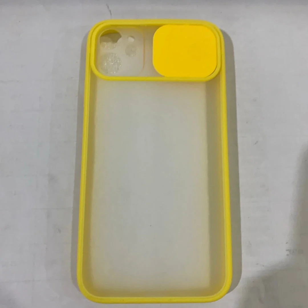 Frosted Surface Camera Protection Mobile Phone Case for iPhone in various colours