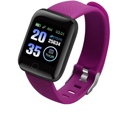 Blood Pressure Monitoring Sports Bracelet with 1.3-inch display in multiple colours
