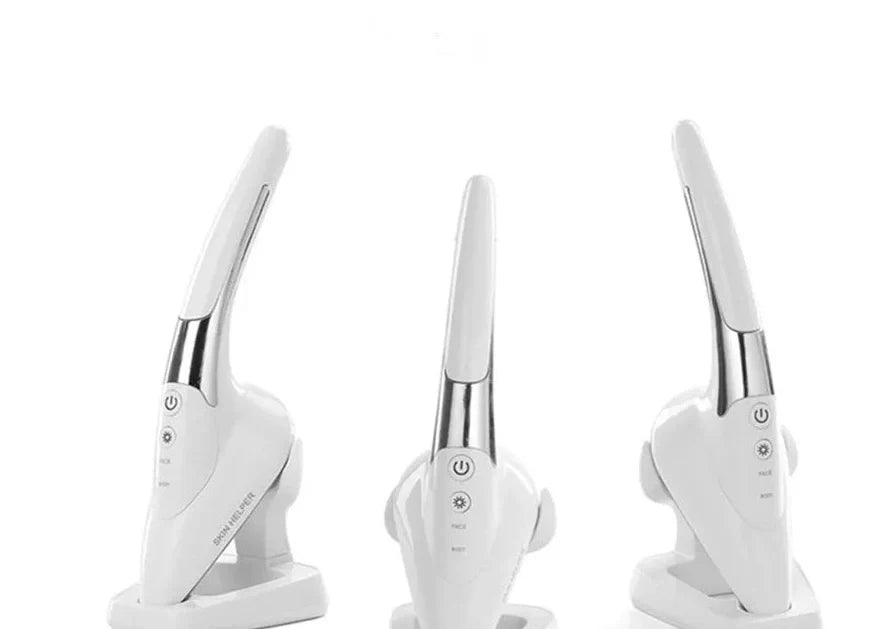 Skin small iron beauty device measuring 215x72x61mm with six core skincare functions