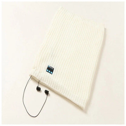 Knit Pullover Wireless Bluetooth Scarf in multiple colors for winter warmth and connectivity