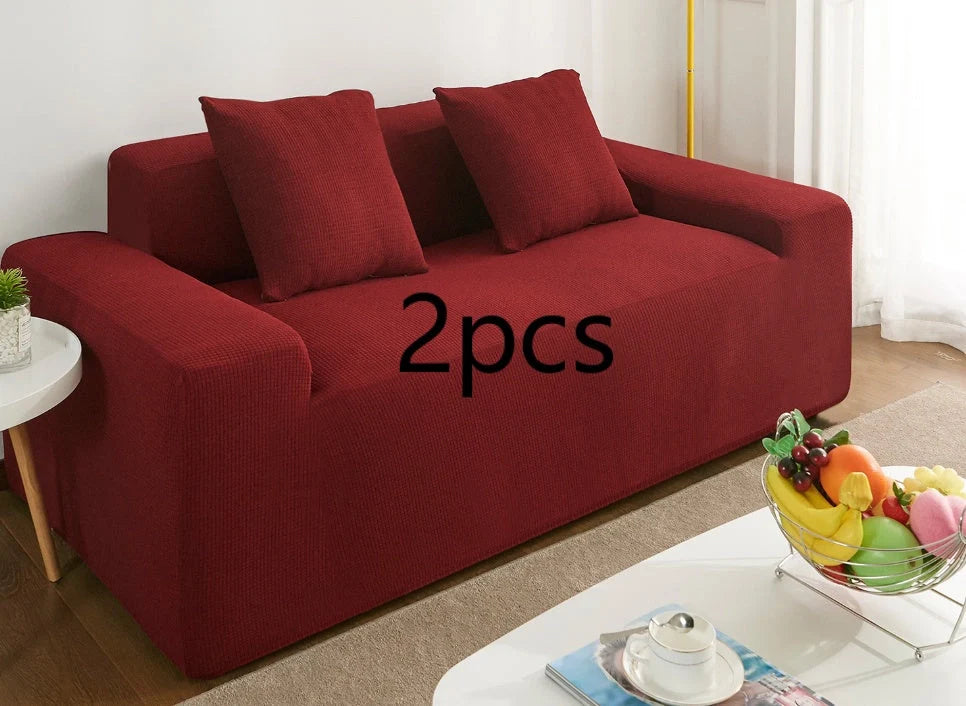 Waterproof polar fleece sofa slipcover in various colours and sizes