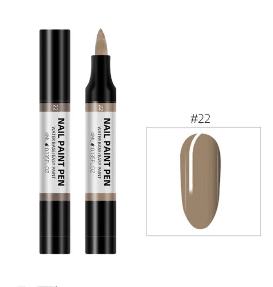 24-colour nail polish painting pen set for 3D nail art designs