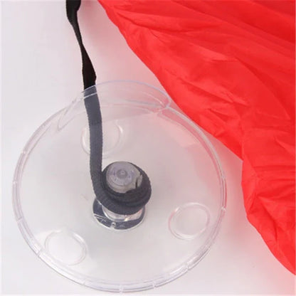 Disc folding portable shopping bag in vibrant colours, compact and eco-friendly