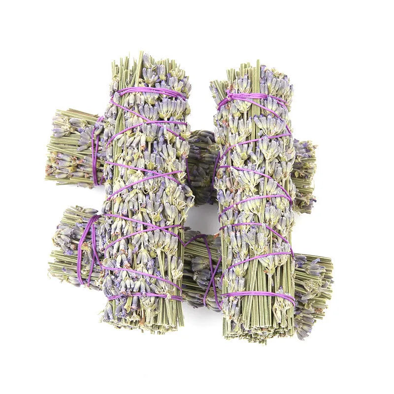4 inch long dried lavender aromatherapy stick for natural air freshening