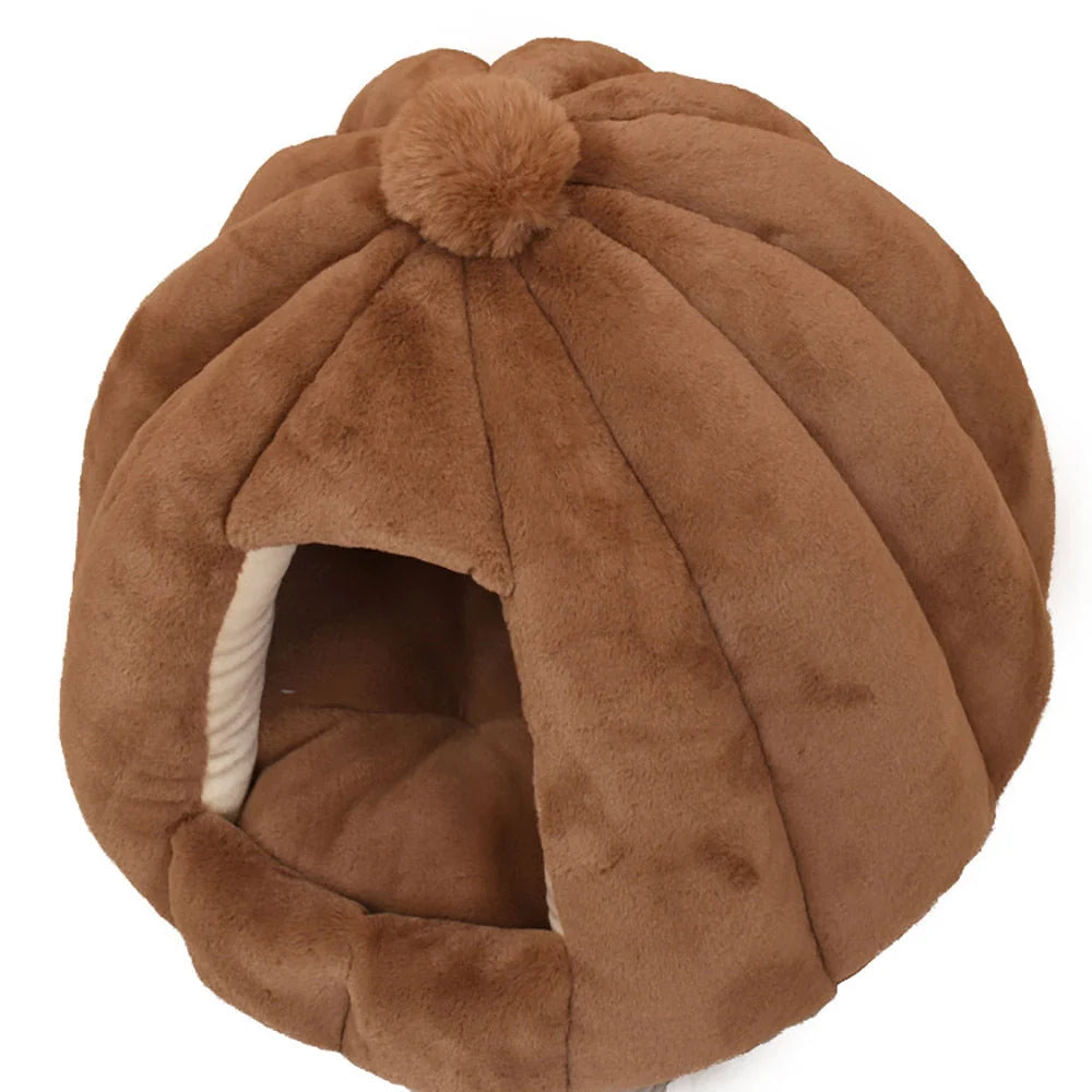 Pumpkin bag cat litter kennel in various colors, foldable and washable design
