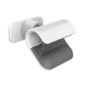 Black car phone holder showing 360-degree rotation mechanism for 4-7 inch mobile phones