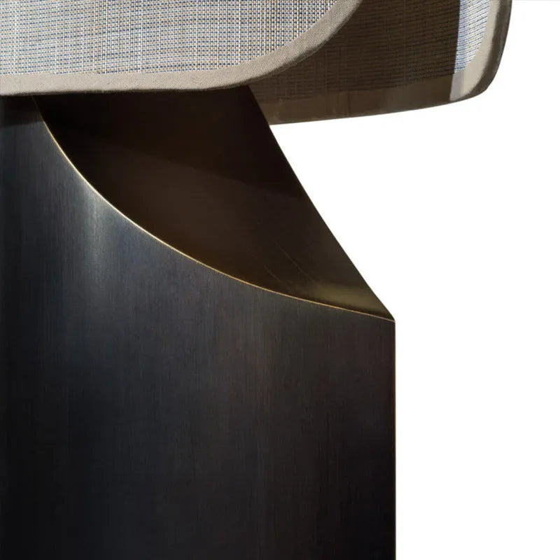 Resin New Chinese style creative designer table lamp in desk lamp colour, 280x130x520mm