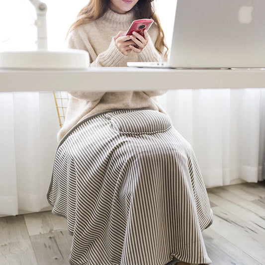 USB Electric Plush Warming Blanket in various colors with crystal super soft lamb material