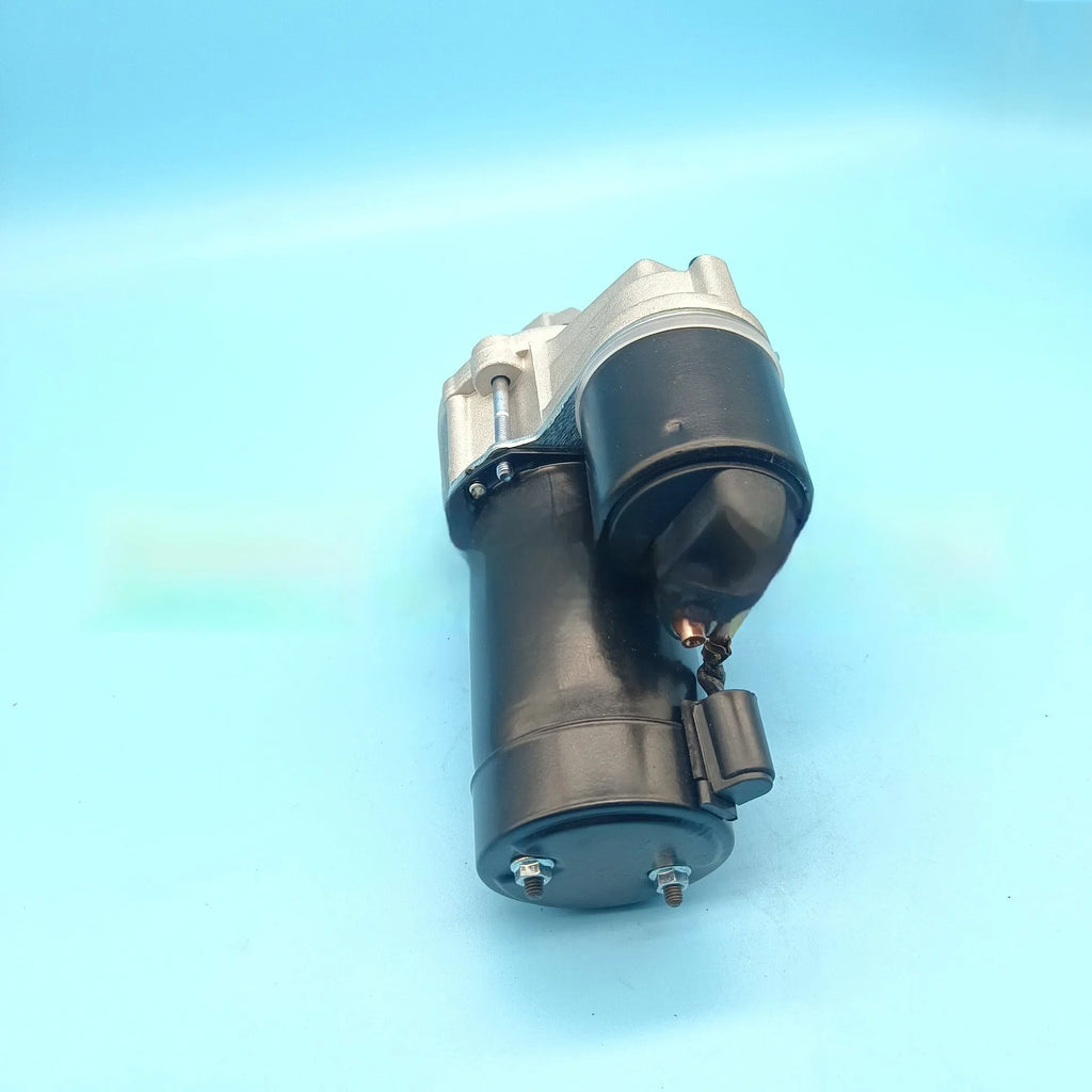 Black 10-tooth starter motor for Ford Fiesta petrol and diesel engines