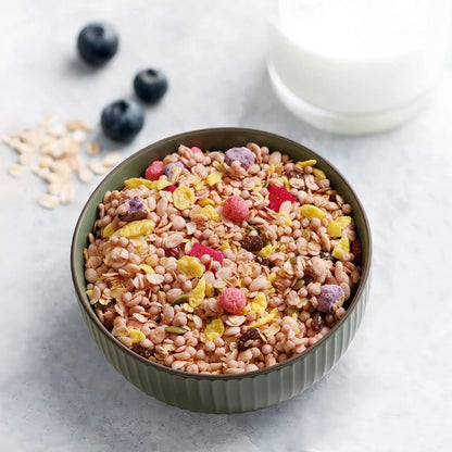 Set of 4 ceramic kitchen bowls, 27oz each, in grey and white, microwave and oven safe