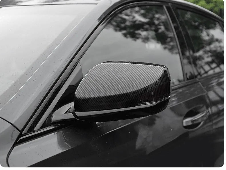 Cadillac CT5 CT6 carbon fibre pattern rearview mirror cover set