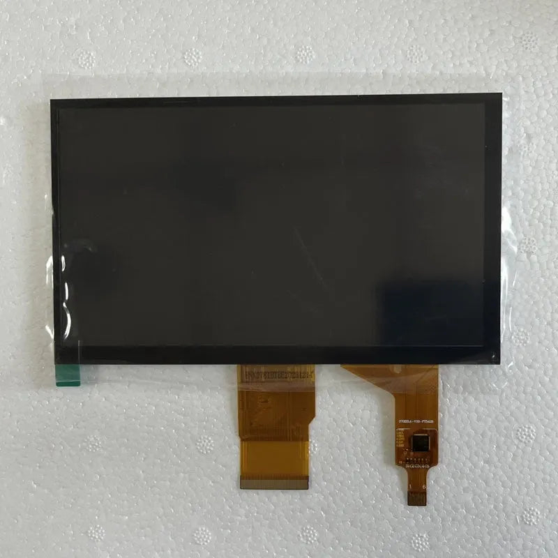 7 inch IPS LCD touch screen display with 1024x600 resolution on white background