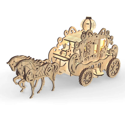 Princess Amelia Carriage Modelling Puzzle Toy for creative and educational play