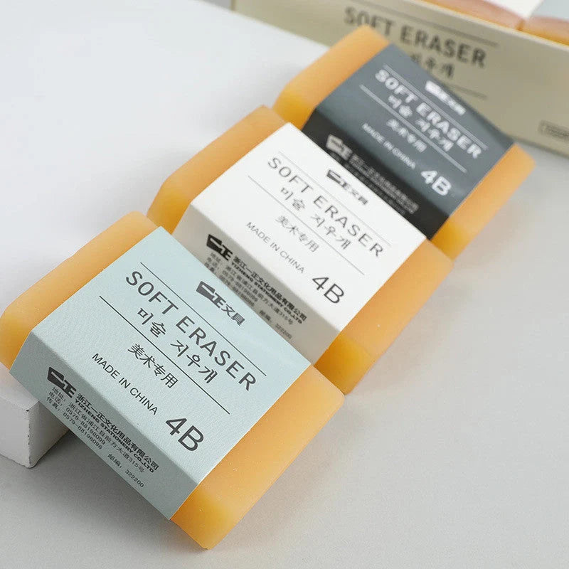 Fragrant rubber erasers for household painting in random colours