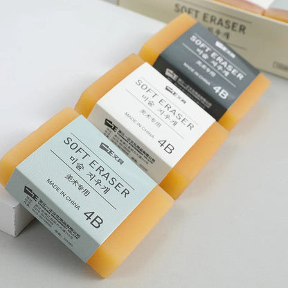 Fragrant rubber erasers for household painting in random colours