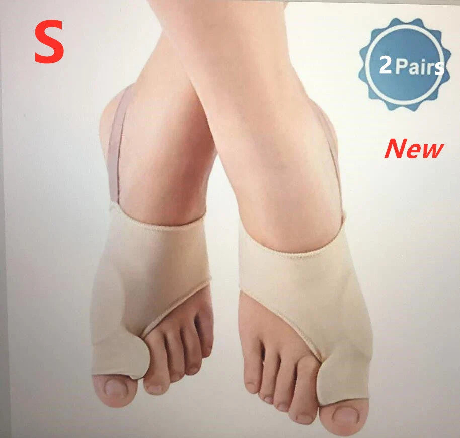 Corrective socks with gel toe separator for bunion pain relief and toe realignment
