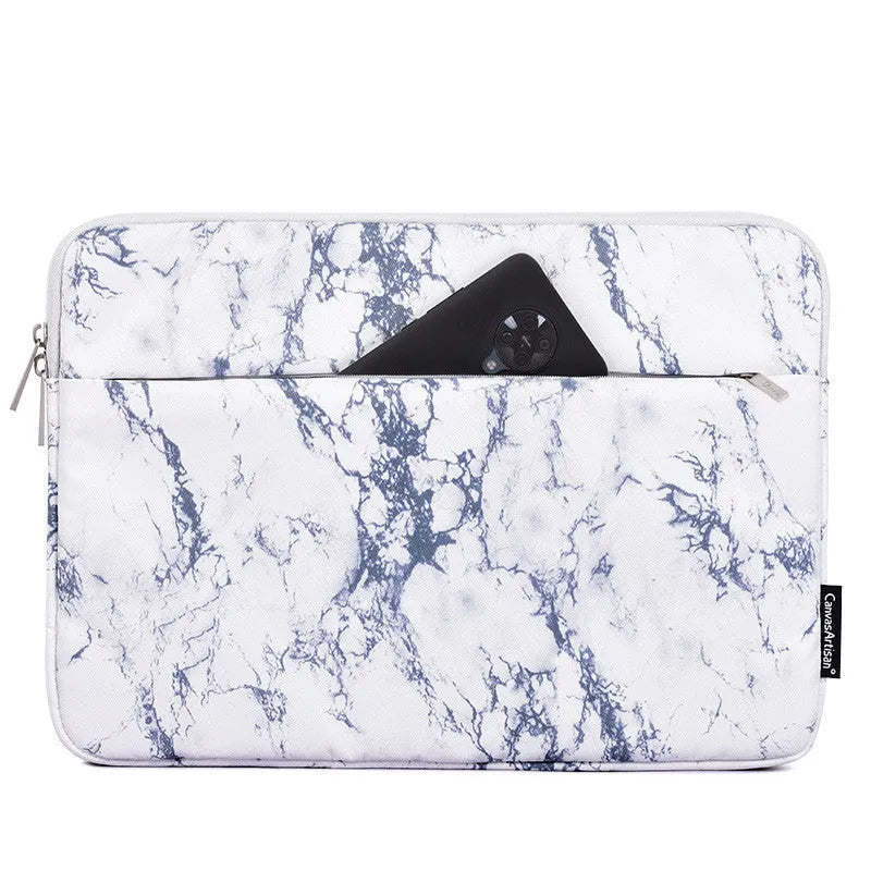 Digital printing laptop case liner bag in polyester fibre – waterproof sleeve for 13 inch laptop, black