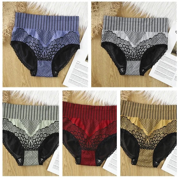 Women's High Waisted Tummy Tuck Pants in a 5Color Set, sizes M, L, XL