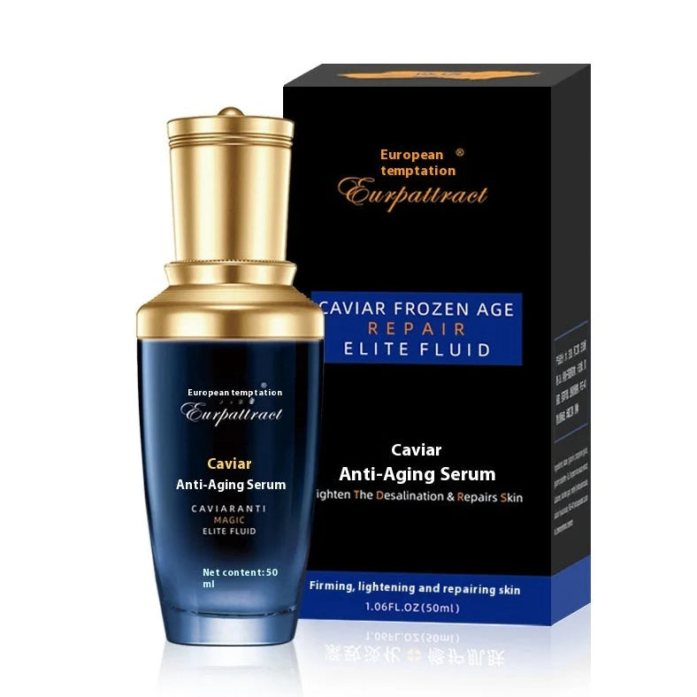 50ml Caviar Aged Face Cream jar with European roe caviar frozen age essence for multi-action skincare