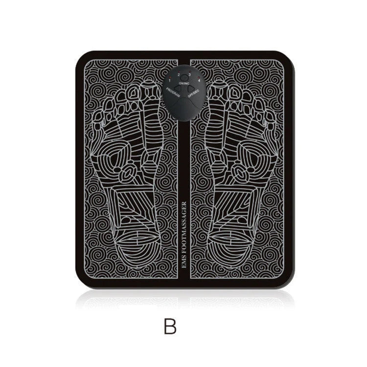 EMS Foot Massager Mat with adjustable modes and USB charging